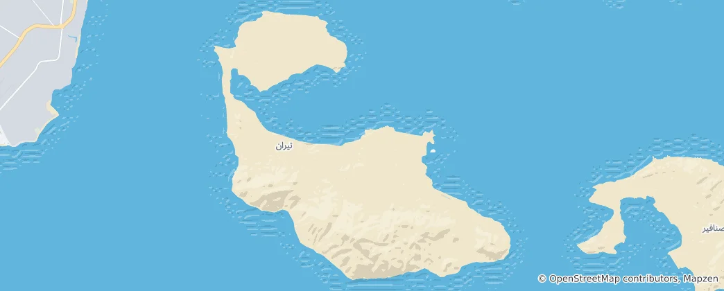 Mapa Tiran