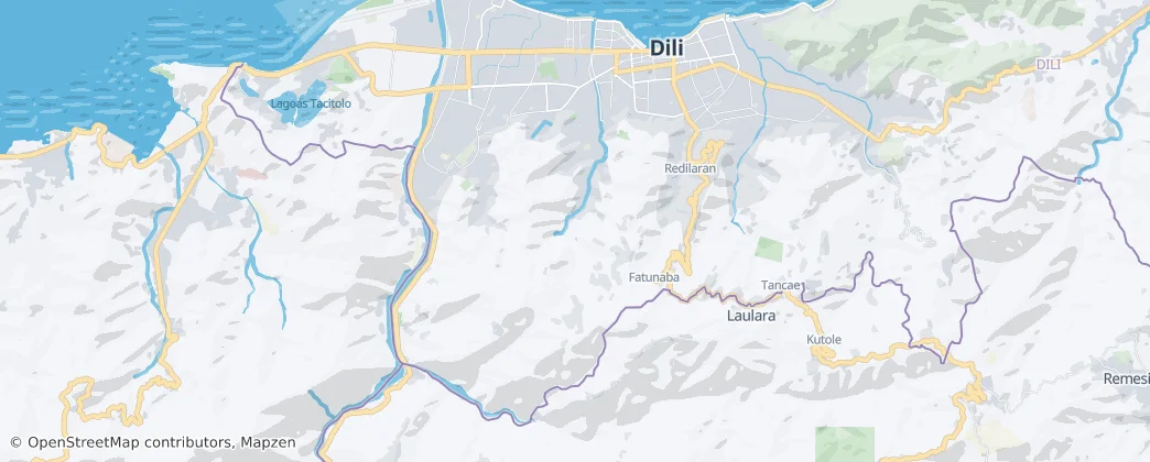 Vera Cruz administrative post — Map