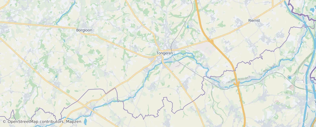 Tongeren — Map