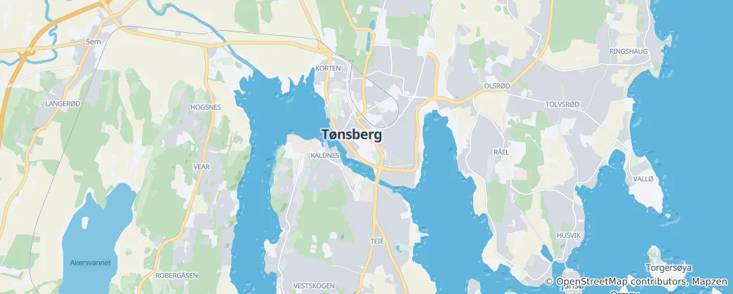Carte de Tønsberg