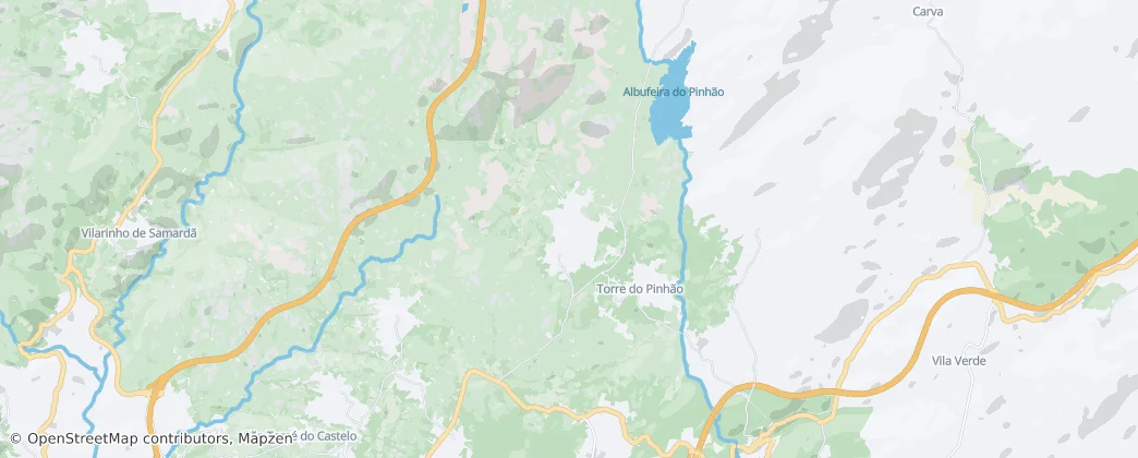 Torre do Pinhão — Map