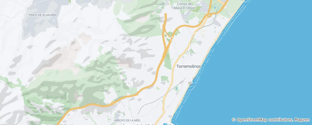 Térkép: Torremolinos