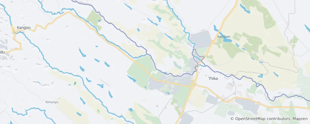 Map of Township (Thika)