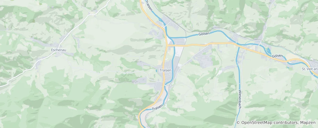 Térkép: Traisen
