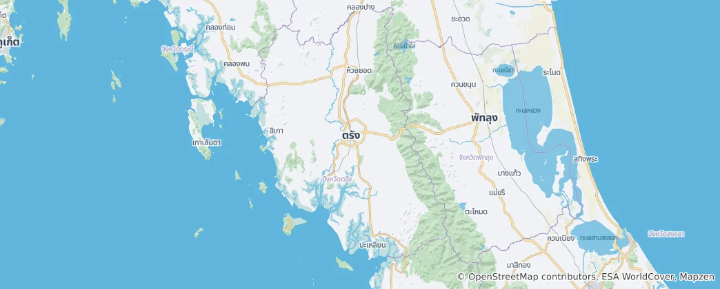 Map of Trang