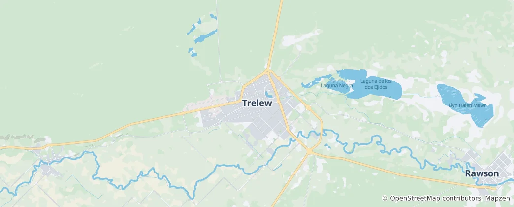 Mapa De Trelew
