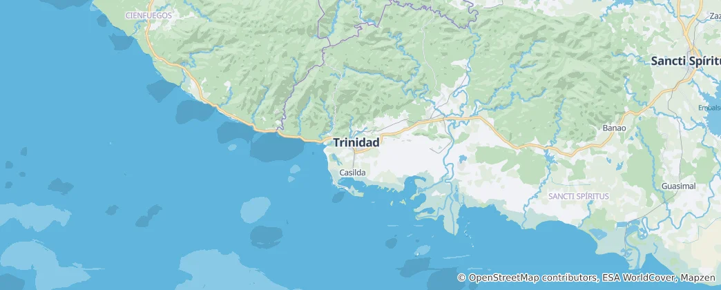 Térkép: Trinidad