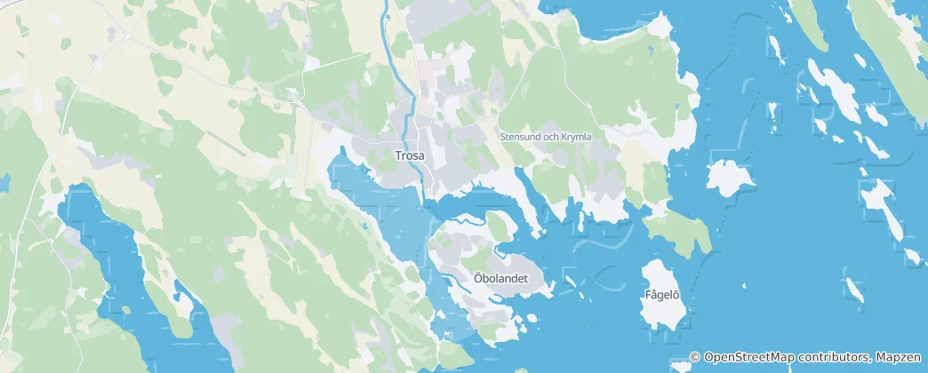 Térkép: Trosa