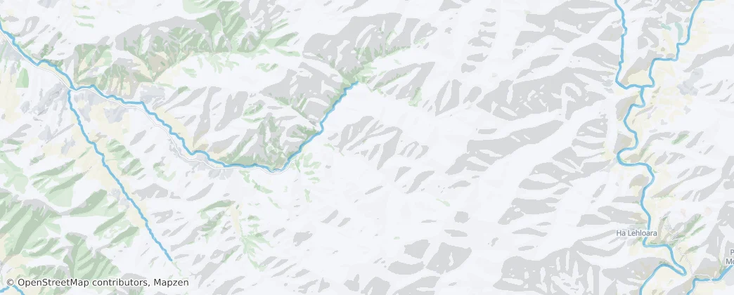 Tšehlanyane National Park — Map
