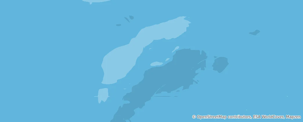 Mapa De Parque Marino del Arrecife de Tubbataha