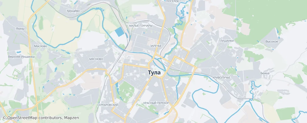 Tula — Map