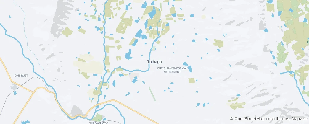 Map of Tulbagh