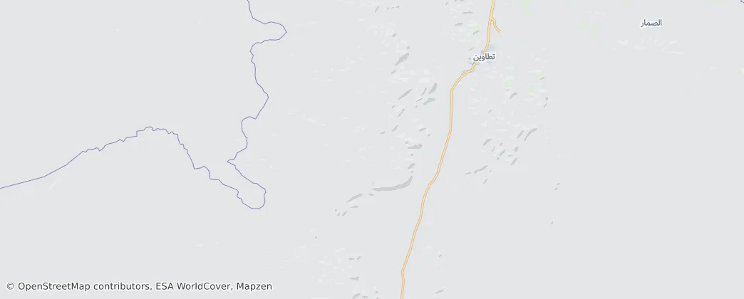 تطاوين الجنوبية — mapa