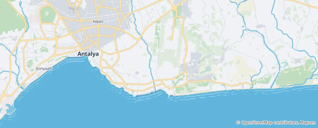Map of Muratpaşa district