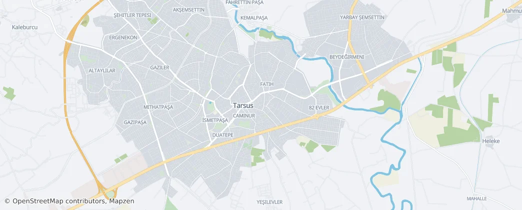 Tarsus — Karte