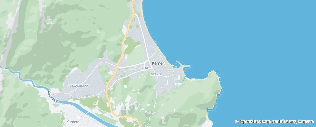 Mapa Kemer