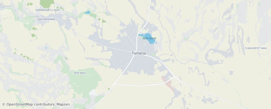 Tomarza — 지도