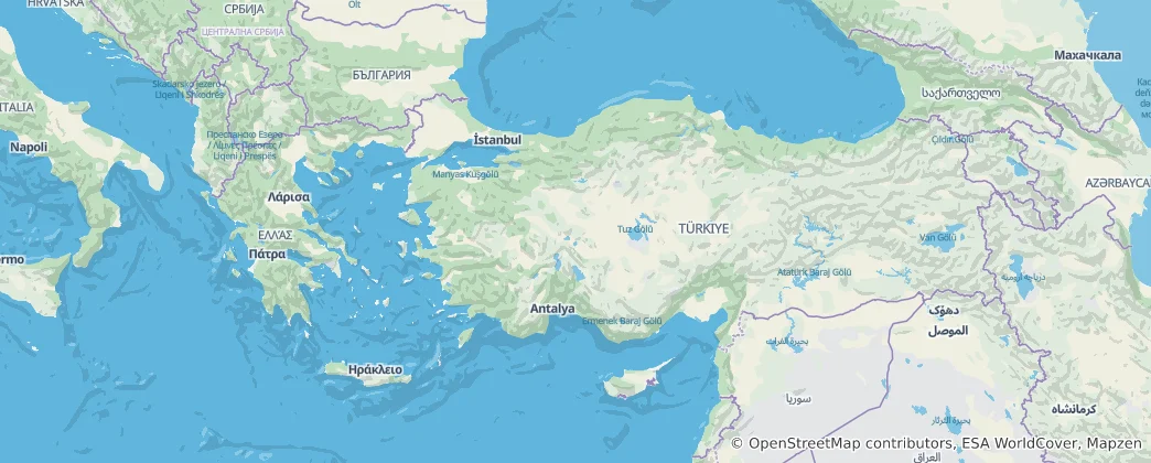 Map of Turkey