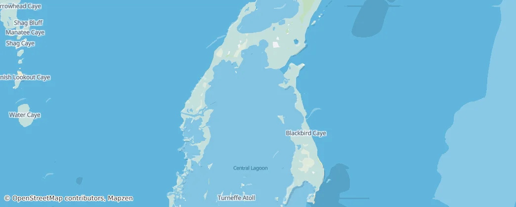 Turneffe Atoll — Mapa