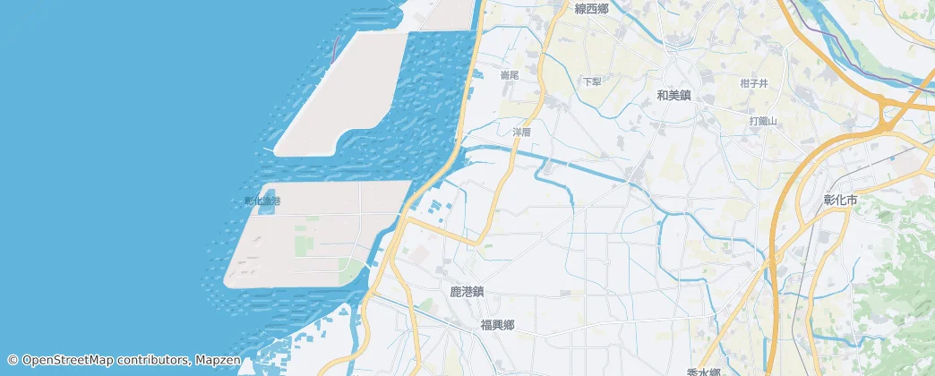 鹿港鎮 — 지도