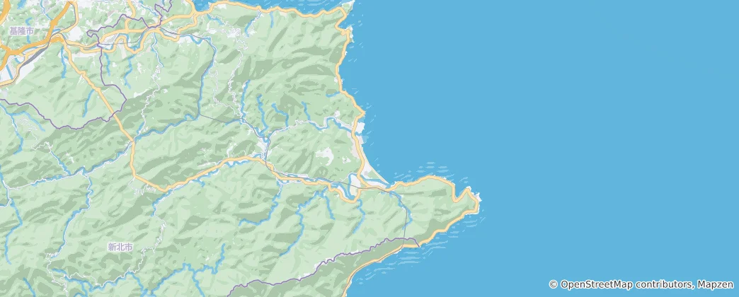 Karte von Gongliao District