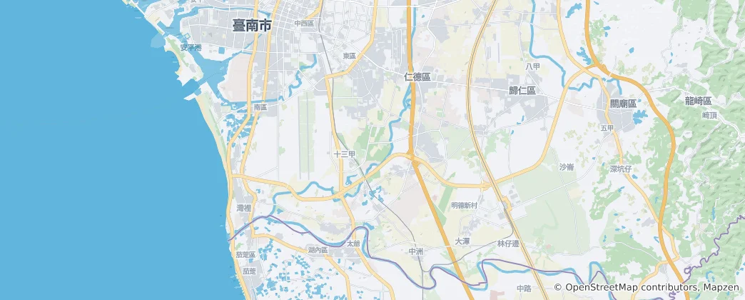 Mappa di Rende