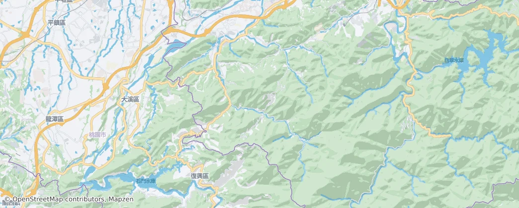 Karte von Sanxia District
