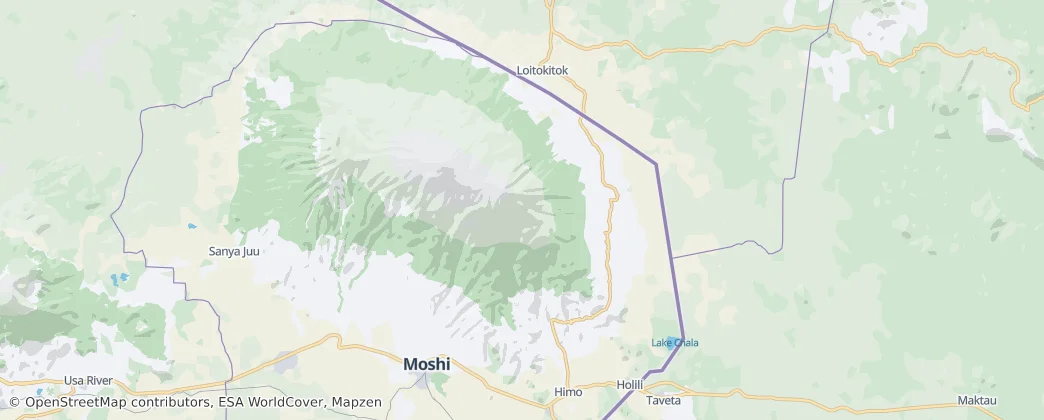 Distretto di Rombo — Mappa