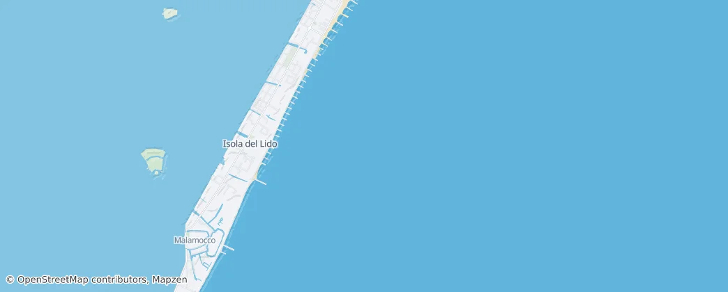 Isola del Lido — Mappa
