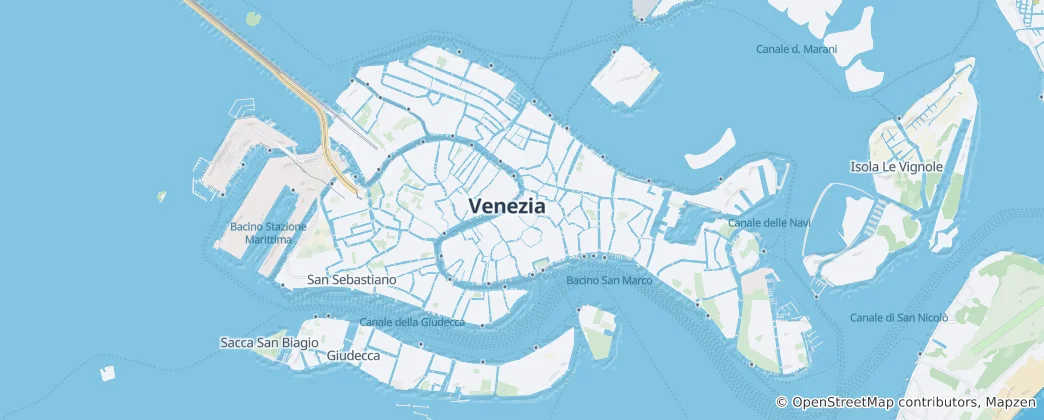 Map of Venezia