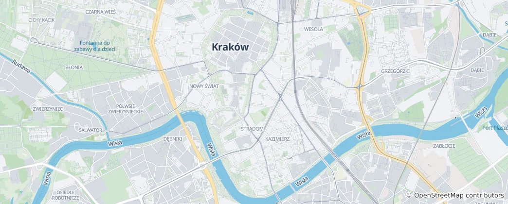 Historic Centre of Kraków 지도