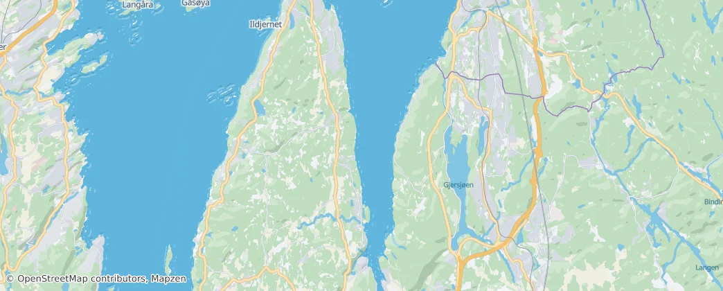Bunnefjorden — 地图