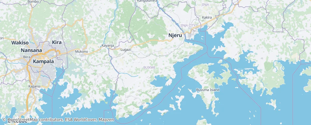 Buikwe District — Map