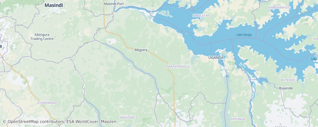 Nakasongola District — Map
