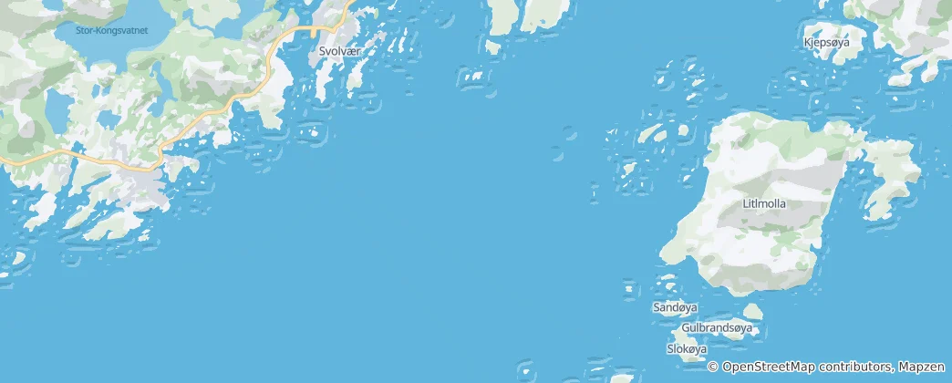 Høla 地图