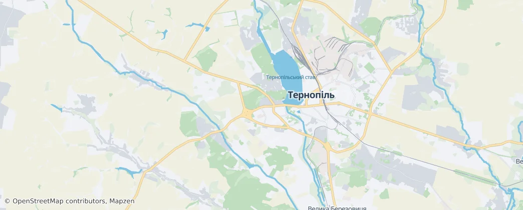 Ternopilska — 地图