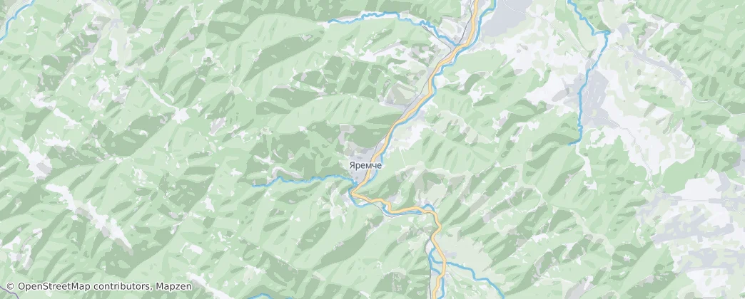 Yaremchanska — 地图