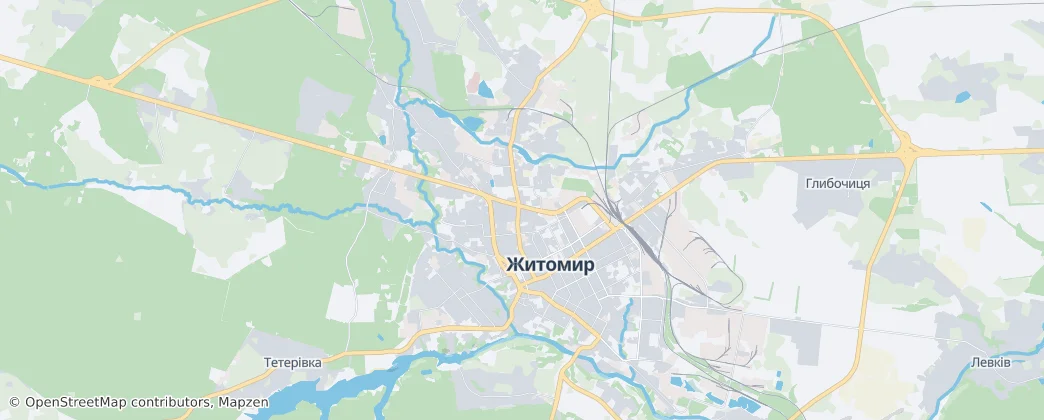 Zhytomyrska — 지도