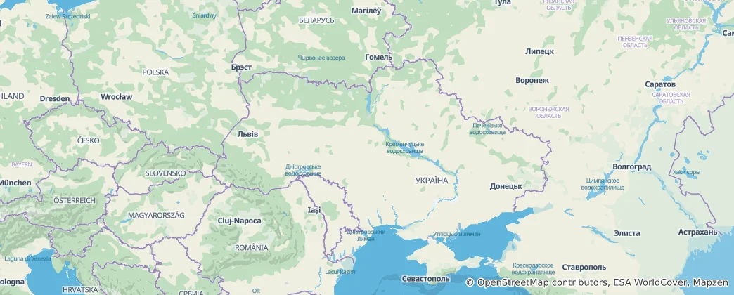 Map of Ukraine
