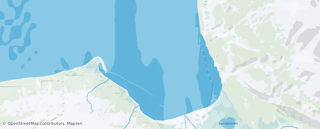 Colesbukta — Map