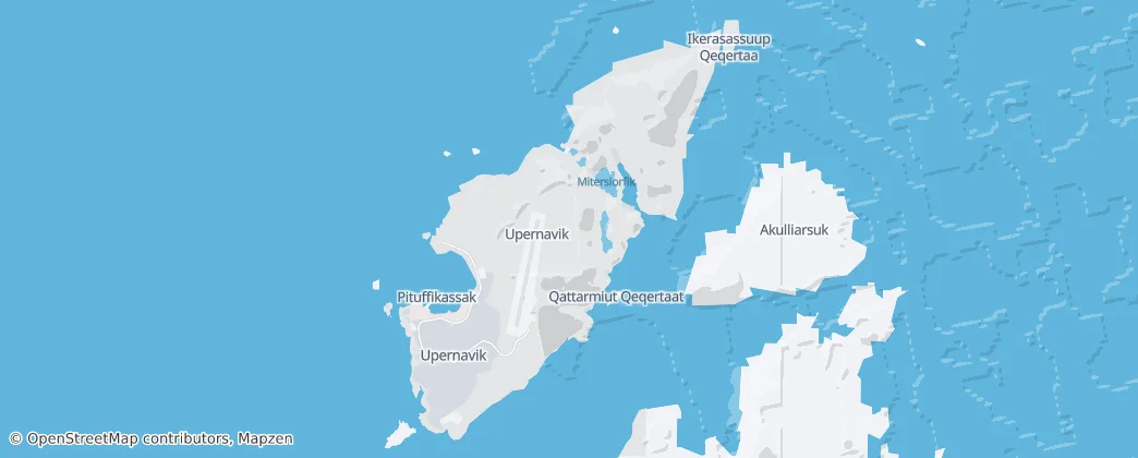 Upernavik Island — Harita