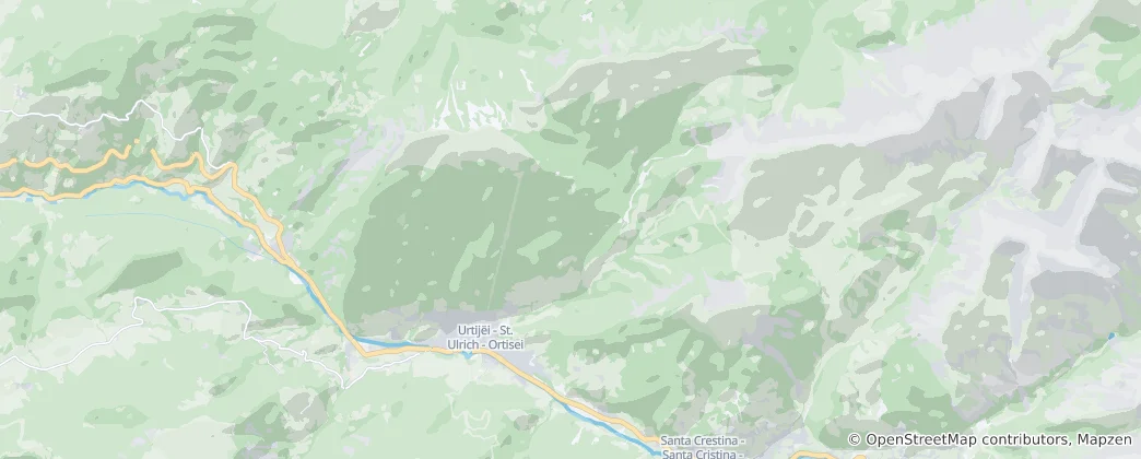 Ortisei Haritası