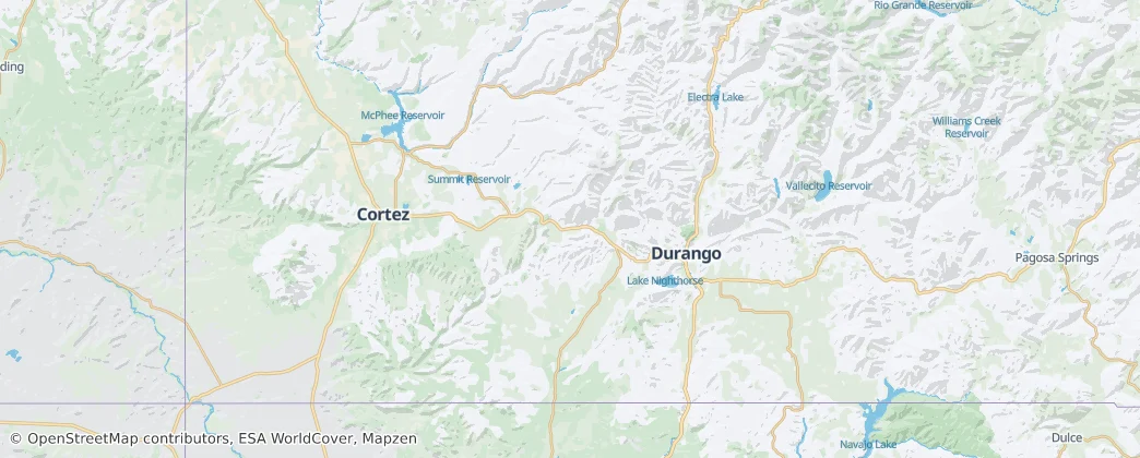 La Plata County — Karte