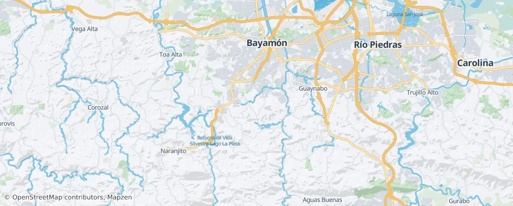Bayamón — Térkép