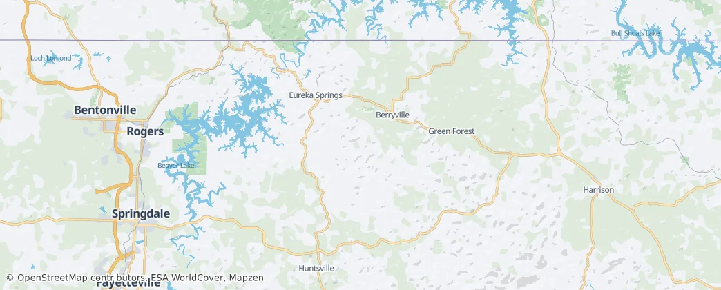Carroll County — mapa