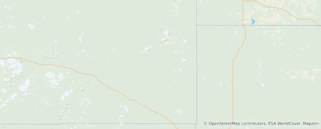 Mapa Carter County