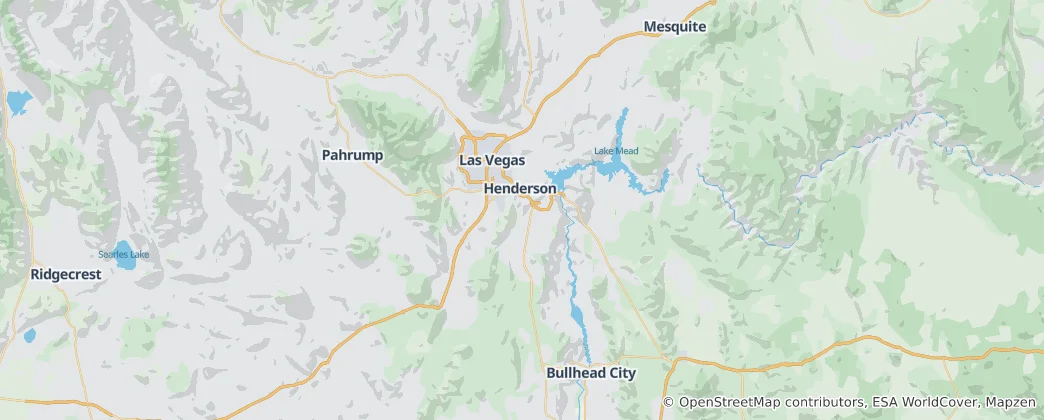 Mapa Clark County