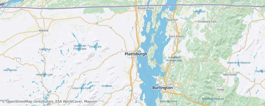 Clinton County — mapa