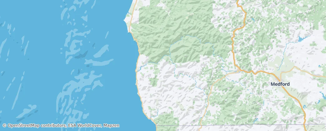 Curry County — Map