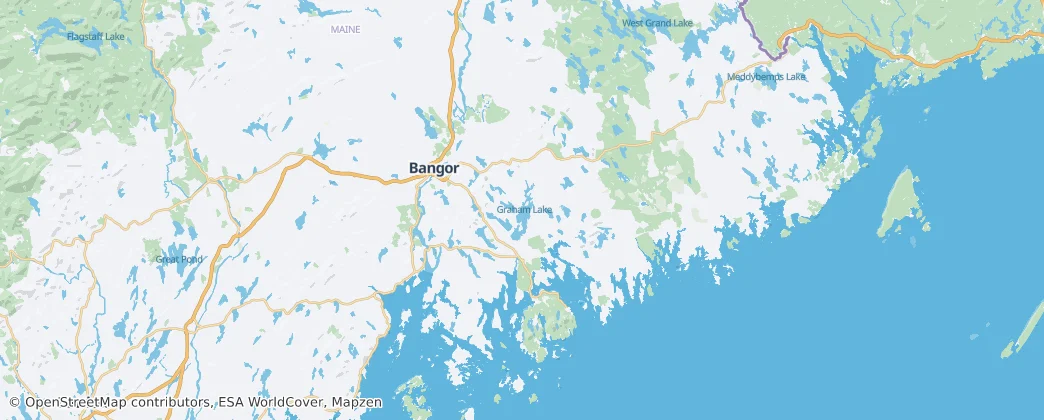 Hancock County — Map